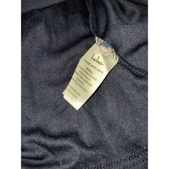 Lulus Sweetness Season Whimsy Floral Twee Prarie Garden Weddinguest Mini Dress M - Picture 7 of 8